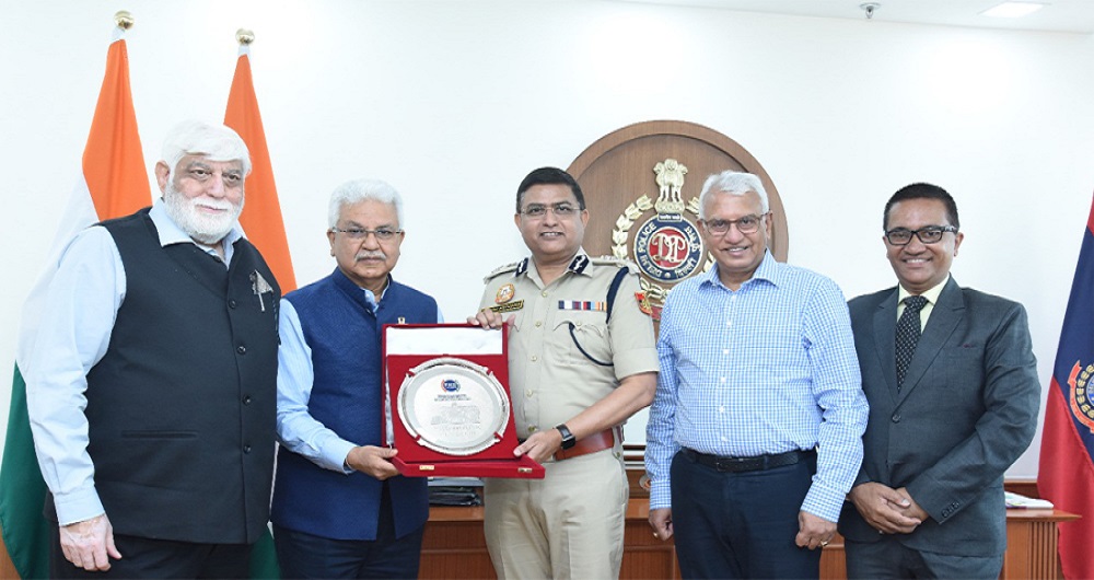 Call on meeting with Shri Rakesh Asthana, IPS, Commissioner of Police, Delhi Police