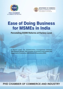 phdcci Ease of Doing Business for MSMEs in India