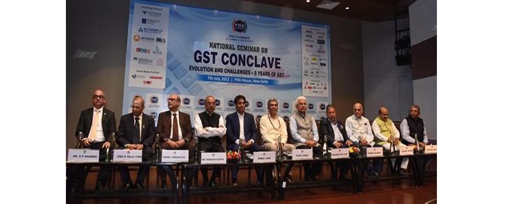 GST Conclave – Evolution and Challenges – 5 Years of GST