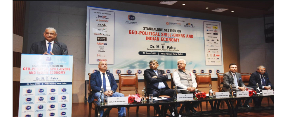 Standalone Session on Geo-Political Spill-overs and Indian Economy with Dr. M. D. Patra, Deputy Governor, Reserve Bank of India