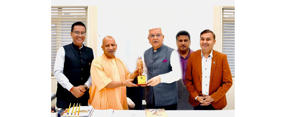Call on Meeting with Yogi Adityanath ji, Hon’ble Chief Minister, Uttar Pradesh