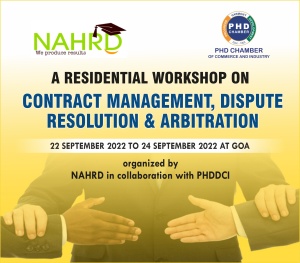 phdcci Workshop on Contract Management, Dispute Resolution