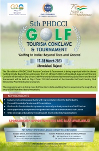 phdcci 5th PHDCCI Golf Tourism Conclave & Tournament- Register for Conclave