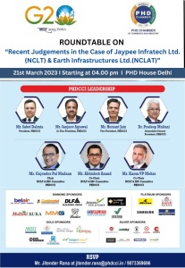 phdcci Recent Judgements in the Case of Jaypee Infratech Ltd