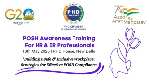 phdcci Prevention of Sexual Harassment (POSH) Act Awareness Training Workshop