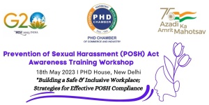 phdcci Prevention of Sexual Harassment (POSH) Act Awareness Training Workshop