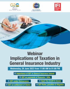 phdcci Webinar on Implications of Taxation in General Insurance Industry