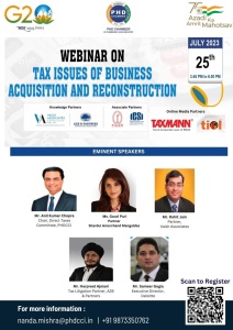 phdcci Tax issues of Business Acquisition and Reconstruction