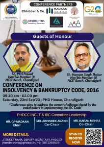 phdcci Conference on Insolvency & Bankruptcy Code, 2016
