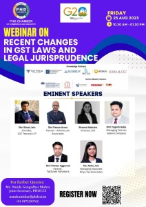 phdcci Webinar on Recent changes in GST laws and legal jurisprudence