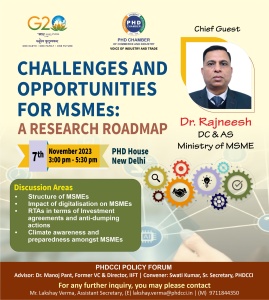 phdcci Challenges & opportunities for MSMEs: A Research Roadmap