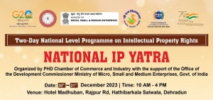 phdcci National Level Intellectual Property Rights Program (IP Yatra)- Dehradun