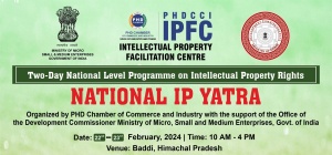 phdcci National Level Intellectual Property Rights Program (IP Yatra)- Shimla