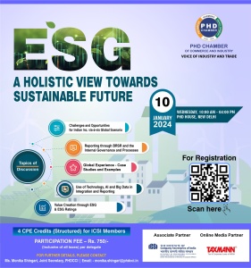 phdcci Conference on ESG: A Holistic View towards Sustainable Future