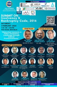 phdcci International Summit on Insolvency & Bankruptcy Code