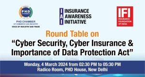 phdcci Round Table on “Cyber Security, Cyber Insurance & Importance of Data Protection Act”