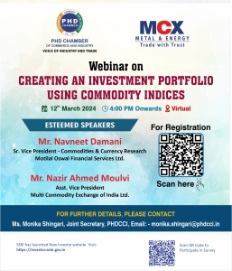 phdcci Webinar on CREATING AN INVESTMENT PORTFOLIO USING COMMODITY INDICES