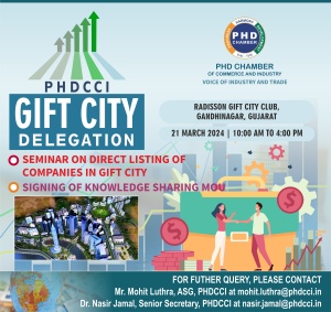 PHDCCI GIFT city delegation registration