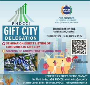 PHDCCI GIFT city delegation registration