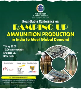 phdcci Ramping up Ammunition Production in India to meet Global Demand