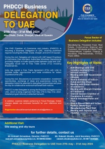 PHDCCI Business Delegation to UAE