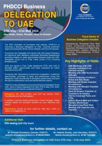 PHDCCI Business Delegation to UAE