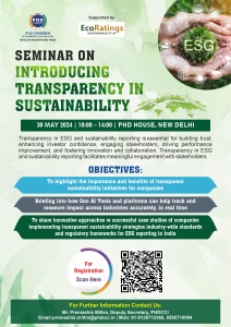phdcci Seminar on Introducing Transparency in Sustainability
