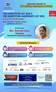 phdcci The Competition Act 2002 & The Competition (Amendment) Act 2023 : Issues & Challenges