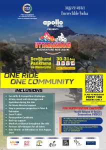 PHDCCI Apollo Tyres Presents PHDCCI Uttarakhand Adventure Ride 2024