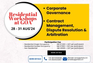 phdcci Residential Workshops on Corporate Governance and Contract Management, Dispute Resolution & Arbitration