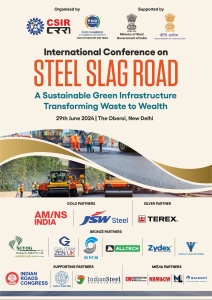 PHDCCI International Conference on Steel Slag Road A Sustainable Green Infrastructure Transforming Waste to Wealth