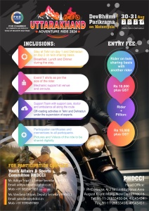phdcci Apollo Tyres Presents PHDCCI Uttarakhand Adventure Ride 2024