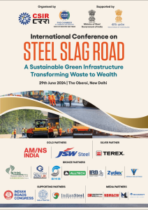 PHDCCI International Conference on Steel Slag Road A Sustainable Green Infrastructure Transforming Waste to Wealth