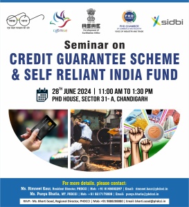 PHDCCI Seminar on Credit Guarantee Scheme for Micro and Small Enterprises (CGTMSE) and Self Reliant India (SRI) Fund Scheme of M/o MSME
