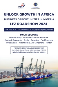 PHDCCI UNLOCK GROWTH IN AFRICA BUSINESS OPPORTUNITIES IN AFRICA LFZ ROADSHOW 2024- CHENNAI