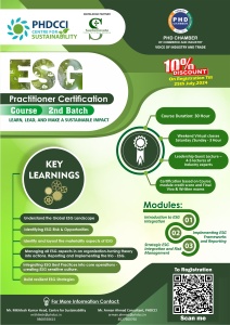 ESG Practitioner Certification Program Second Batch