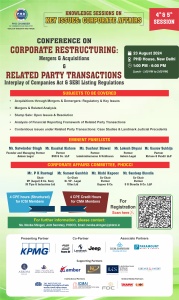 PHDCCI Conference on Corporate Restructuring : Mergers & Acquisitions & Related Party Transactions