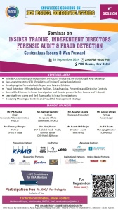 PHDCCI Conference on Corporate Restructuring : Mergers & Acquisitions & Related Party Transactions