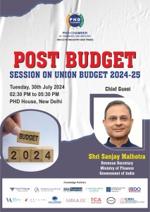 PHDCCI Post budget Session on Union Budget 2024-25