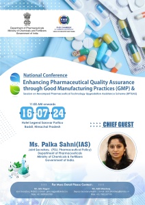 PHDCCI Conference on Enhancing Pharmaceutical Quality Assurance through Good Manufacturing Practices (GMP) and Session on (RPTUAS)