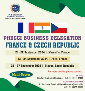 PHDCCI Business Delegation to France & Czech Republic