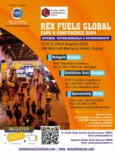 PHDCCI REX Fuels Global Expo & Conference 2024 - Bitumen, Petrochemicals & Petroproducts