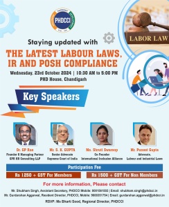 PHDCCI Staying updated with the latest Labour Laws, IR and POSH Compliance