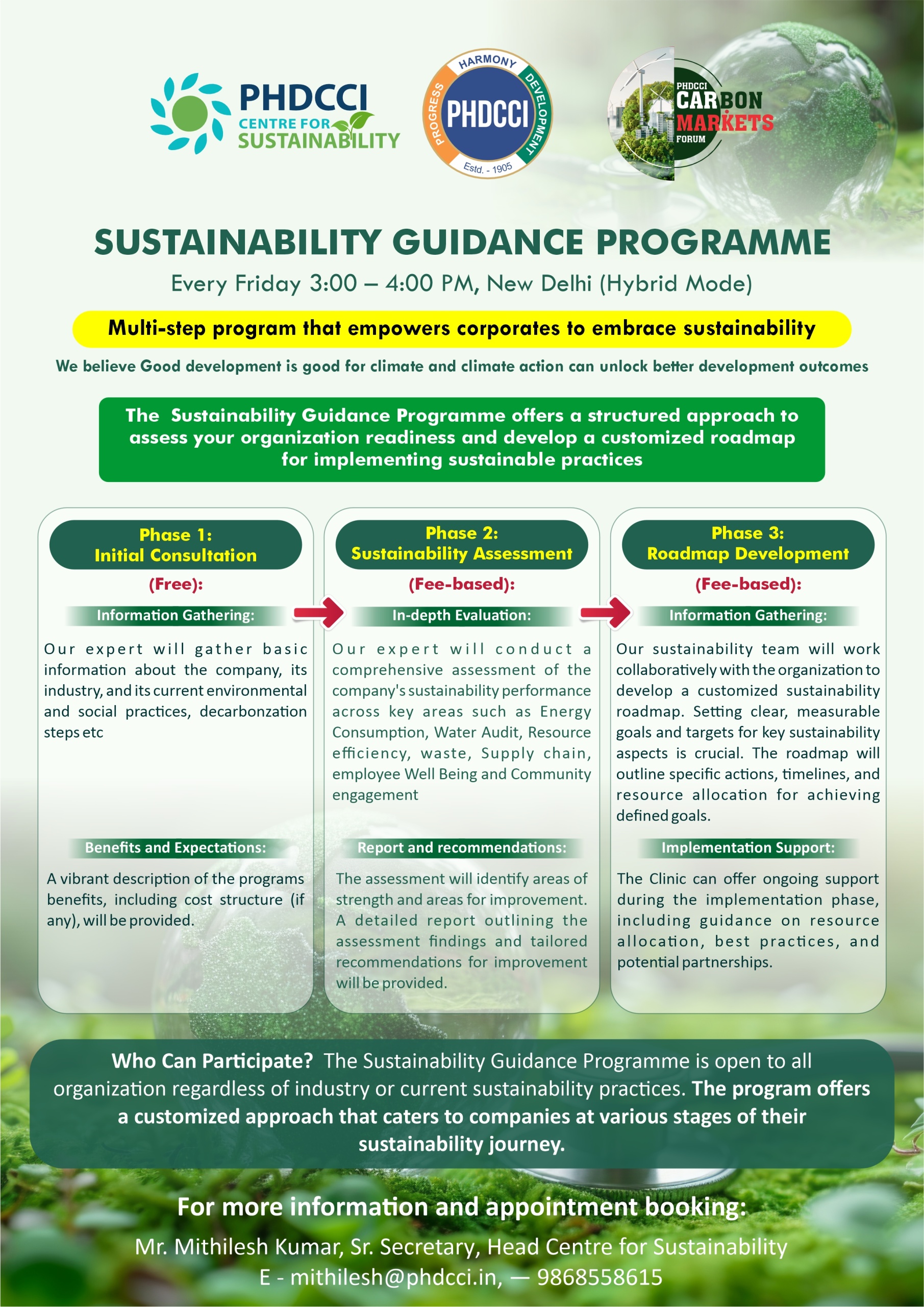 Sustainability clinic program