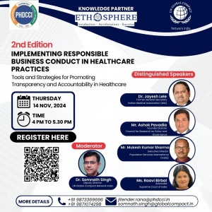 PHDCI 2nd Edition- "Webinar on Responsible Business Conduct (RBC)- Implementing Responsible Business Conduct in Healthcare Practices"
