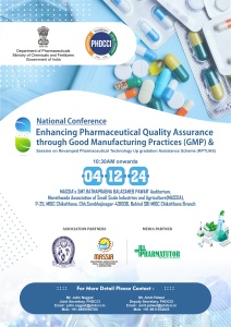 PHDCCI Enhancing Pharmaceutical Quality Assurance through Good Manufacturing Practices (GMP) and Session on Revamped Pharmaceutical Technology Up gradation Assistance Scheme (RPTUAS)