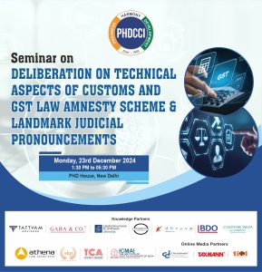 PHDCCI GST seminar
