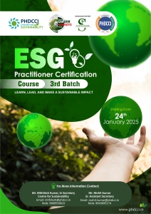 PHDCCI ESG Practitioner Certification Batch 3