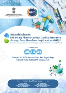 PHDCCI Conference on Enhancing Pharmaceutical Quality Assurance through Good Manufacturing Practices (GMP)