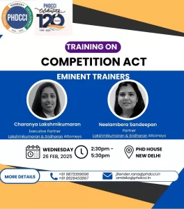 PHDCCI Training on Competition Law Risks and Compliance